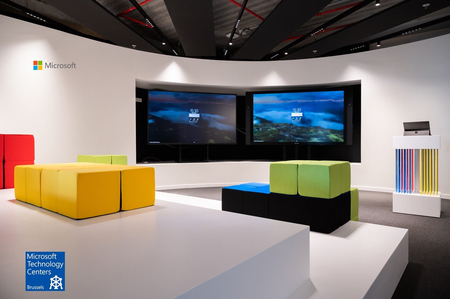 Microsoft Technology Center interior